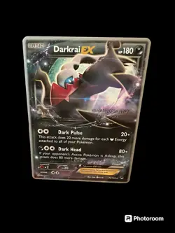 Pokemon - Darkrai Ex 74/122 - World Championships Card 2016! LP! - Image 1