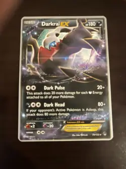 Pokemon TCG Darkrai Ex 74/122 Pokemon World Championships 2016 - Image 1