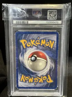 2002 POKEMON LEGEND COLLECTION #1 ALAKAZAM-REVERSE FOIL PSA 1 - Image 2