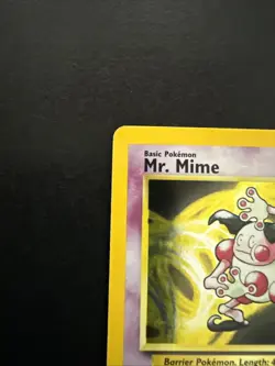 Pokemon Jungle 6/64 Mr. Mime No Symbol Error Misprint - Image 5