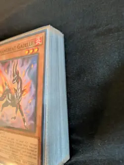 Yu-Gi-Oh Card Lot Assorted Rarities With Tin And Dragon Shield Sleeves - Image 3