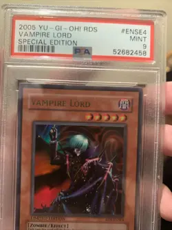 Yu-gi-oh! 2005 VAMPIRE LORD RDS-ENSE4 Mint PSA 9 -Special Edition Low Population - Image 4