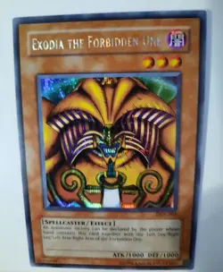 Exodia The Forbidden One DDS-003 YuGiOh Dark Duel Stories Prismatic Secret Rare - Image 3