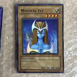 Yugioh - Mystical Elf LOB-062 1st Edition - Legend of Blue Eyes and more - Image 3