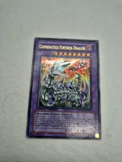 Yugioh Chimeratech Fortress Dragon JUMP-EN031 Ultra Rare Limited Edition MP - Image 1