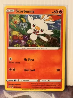 Scorbunny SWSH071 SWSH: Sword & Shield Promo Cards Holo - Image 1