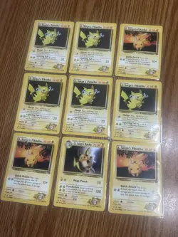 Pokemon Vintage Lt. Surge's Pikachu 84/132 Gym Challenge TCG Card English *NM/LP - Image 1