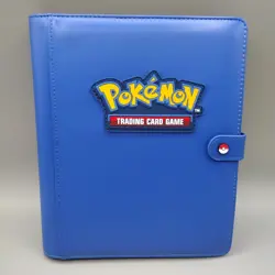 Pokemon Trading Card Game Ultra Pro 4-Pocket Premium Snap Binder Used Lightly - Image 1