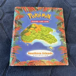 Vintage Pokemon Southern Islands Promo Collection - BINDER ONLY NO CARDS - Image 1