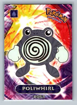 Pokemon Card - Poliwhirl #061 - Holo - Image 1