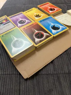 Vintage Pokemon Card Lot (46 Trainer & 219 Energy Cards) - Image 3