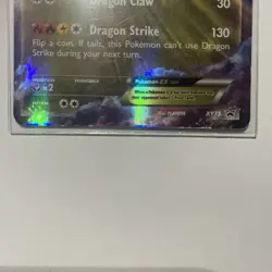 Rayquaza EX XY73 Black Star Promo Holo Pokemon Card HEAVILY PLAYED - Image 3