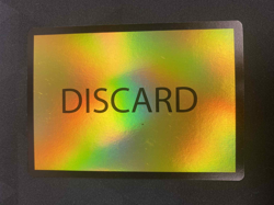 Magic the Gathering ERROR CARD Discard Foil Assassin's Creed Booster NM - Image 1