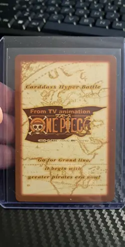 BANDAI One Piece Hyper Battle S102 LUFFY CREW SCARCE EARLY CARD - Image 2