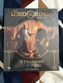 Fantasy Flight Games Lord of the Rings Fellowship Saga Expansion Sealed Box - Image 1
