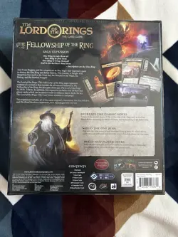 Fantasy Flight Games Lord of the Rings Fellowship Saga Expansion Sealed Box - Image 2