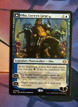 MTG Oko, Lorwyn Liege x1 Near Mint from Lorwyn Eclipsed (ECL) - Image 1