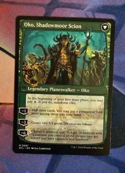 MTG Oko, Lorwyn Liege x1 Near Mint from Lorwyn Eclipsed (ECL) - Image 2