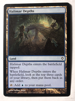Halimar Depths 137/145 Worldwake MTG Magic the Gathering LP - Image 1