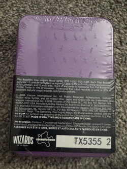 MTG TMNT Donatello Tin 3 Play Boosters Magic Gathering Ninja Turtles Sealed - Image 4