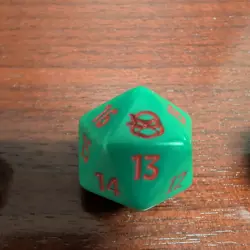 BRAND NEW TMNT MTG D20 SPIN DOWN DICE (ALL 4 COLORS INCLUDED) - NOT OVERSIZED - Image 4