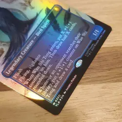 1x Wan Shi Tong, Librarian, Borderless Art Foil, Avatar, Magic MTG NM - Image 4