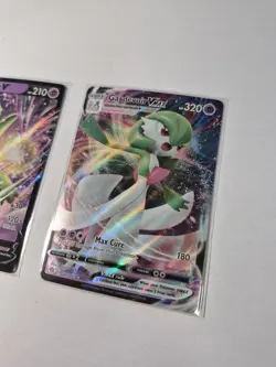 Gardevoir VMAX 017 Ultra Rare Champion's Path Pokemon Card and 016 Gardevoir V - Image 2