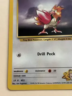 Pokemon TCG Lt. Surge's Spearow Gym Heroes Basic-Uncommon 30 HP 52/132 - Image 5