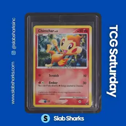 2007 POKEMON POP SERIES 6 #14/17 CHIMCHAR HOLO - Image 1