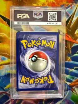 POKEMON 1999 1ST EDITION JUNGLE FLAREON #19 NON HOLO PSA MINT 9 - Image 2