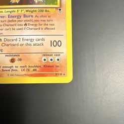 Pokemon TCG Charizard Legendary Collection Holo Rare 3/110 2002 Mitsuhiro Arita - Image 5