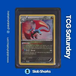 2012 POKEMON DRAGON VAULT #8/20 SALAMENCE HOLO RARE - Image 1