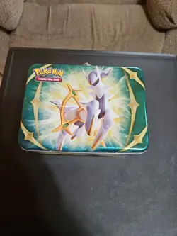 2022 Pokemon Arceus Collectors Chest Lunchbox Tin - Image 1