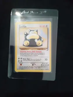 Pokemon TCG Snorlax 30/130 Base Set 2 Non-Holo Rare - Image 1