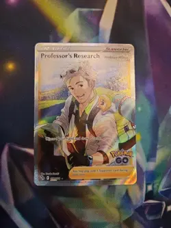 Professor's Research 078/078 - Pokemon GO - NM Ultra Rare - Pokemon TCG - Image 1