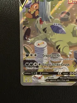 2021 Pokemon Tyranitar V 155/163 Battle Styles #155 - Image 5