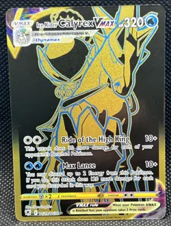 Pokemon TCG Ice Rider Calyrex VMAX Sword & Shield Astral Radiance TG29/TG30 - Image 1
