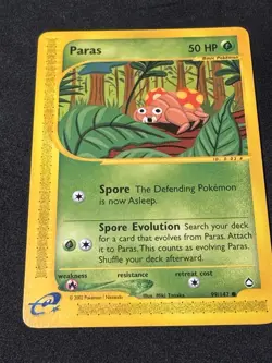 Paras - Aquapolis 99/147 2002 - E Reader - Pokemon TCG - WOTC - NM - Image 1