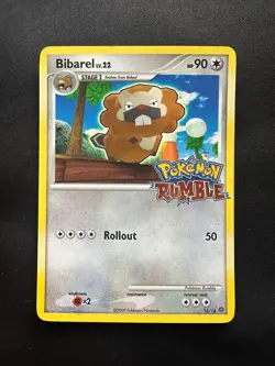 2009 Pokemon Pokemon Rumble Bibarel 16/16 LP - Image 1