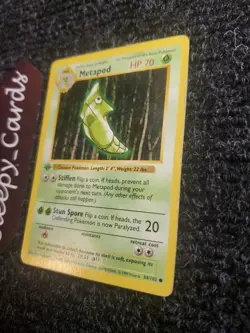 1999 POKEMON SET 1ST EDITION #54/102 METAPOD Shadowless PL - Image 2