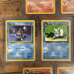 Pokemon TCG Vintage Team Rocket Lot Charmander Squirtle All LP or better! - Image 3