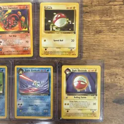 Pokemon TCG Vintage Team Rocket Lot Charmander Squirtle All LP or better! - Image 5