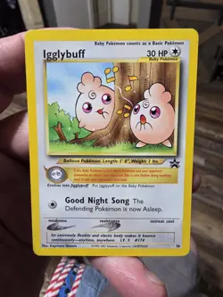 Igglybuff WoTC Promo #36 (2001) Promo Promo MP Pokemon - Image 1