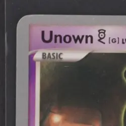 2009 POKEMON WORLD CHAMPIONSHIPS D&P GREAT ENCOUNTERS UNOWN #57/106 - Image 3