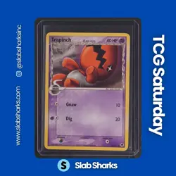 2006 POKEMON EX DRAGON FRONTIERS #68/101 TRAPINCH - Image 1
