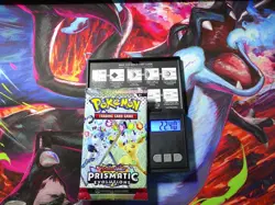 HEAVY! GOD PACKUU SIRUU 22.40g Prismatic Evolutions Pokemon TCG Booster (SEALED) - Image 1