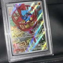 2025 Pokemon MEP EN RIOLU MEG ETB-MEGA LUCARIO PSA MINT 9 #010 - Image 5