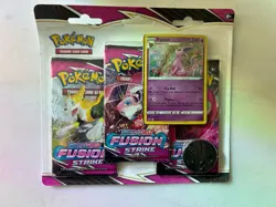 Fusion Strike - 3 Pack Booster Blister - Espeon - Pokemon TCG - Image 1
