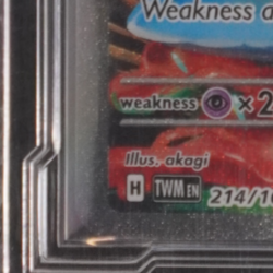 2024 POKEMON TWILIGHT MASQUERADE #214/167 GRENINJA EX SIR ARENA CLUB 9.5 - Image 5