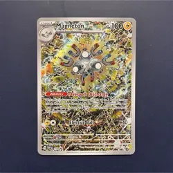 Pokemon Magneton 159 Scarlet & Violet Promo Holo 100 HP Stage 1 - Image 1